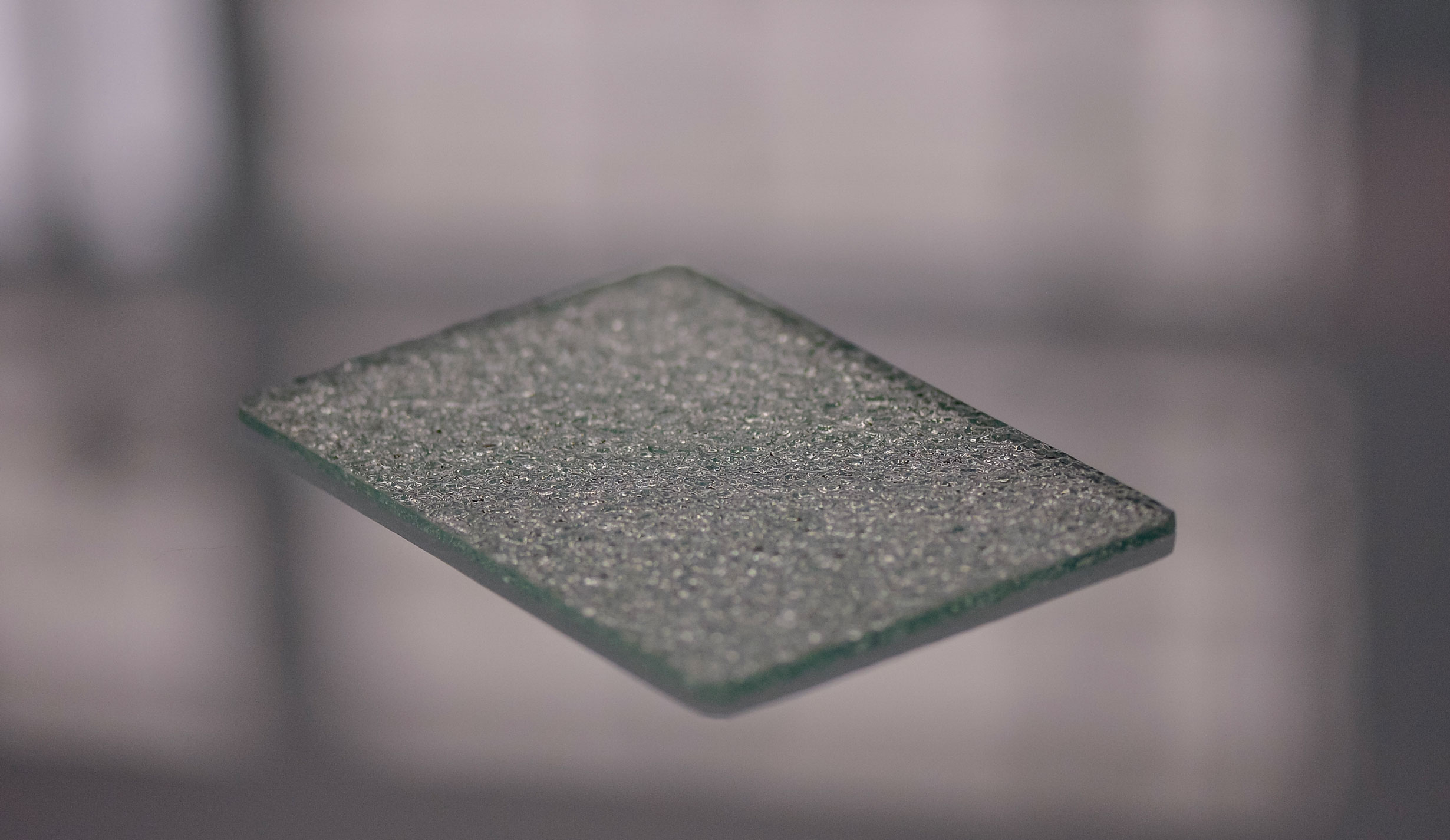 Le verre texturé décoratif pour les projets d'agencement en verre