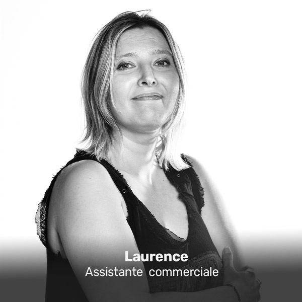 Laurence de la Miroiterie du Rhône, assistante commerciale