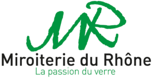 Logo de la Miroiterie du Rhône dans le footer