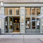 Facade vitrée en chassis aluminium pour le restaurant Cuisine et Dépendances de Lyon