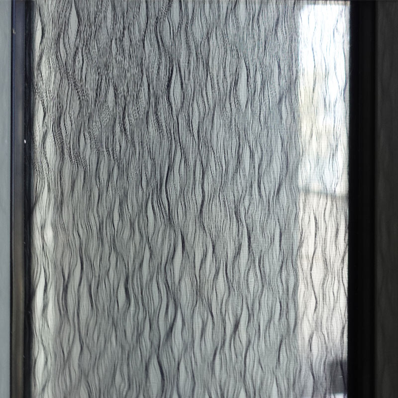 le verre texture pour les vitrages de fenêtre de maison